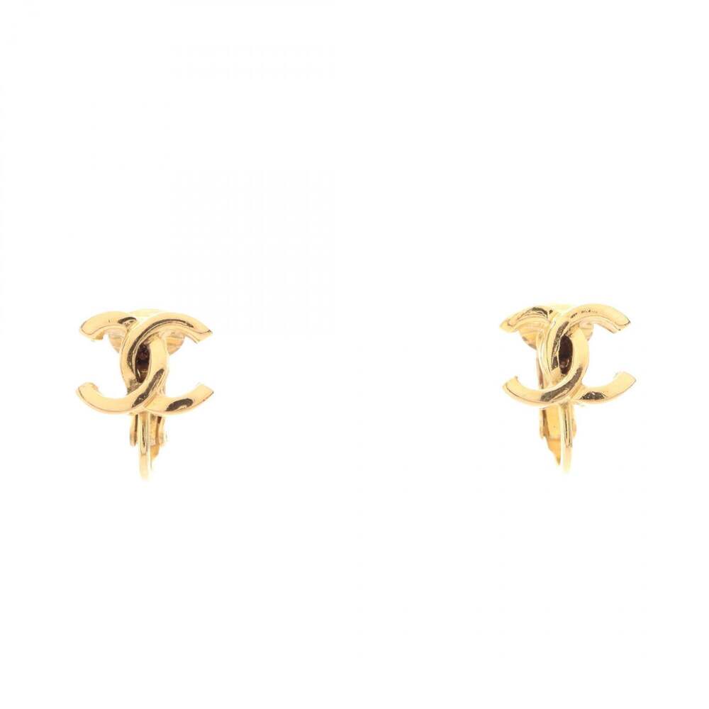 Chanel Cc Logo Clip-On Earrings Metal #312606C93B